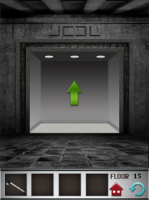 100 floors iphone game level 15 image 2