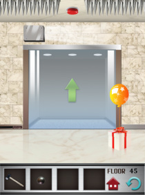 100 floors iphone game level 45 image 1