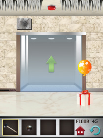 100 floors iphone game level 45 image 2