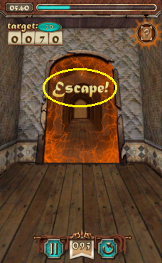 escape action level 95