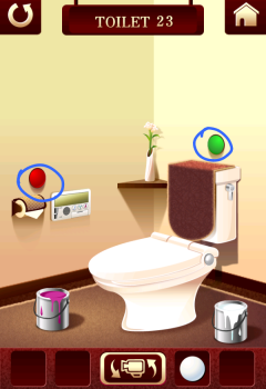 100 toilets level 23